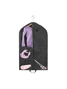 Dance Garment Bag Travel Costume Storage Cheer Uniform Bag With Pockets Kids